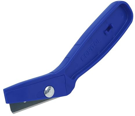 Capitol 110703 Angled Carpet Pad & Underlayment Knife, 8 x 3.75 x 9.6, Blue