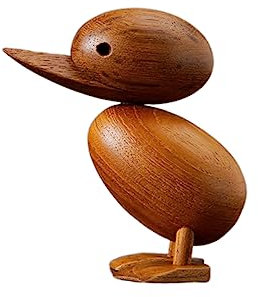 PRETYZOOM Kreative Verzierung Mutter Tierfiguren Wohnkultur Spielzeug Schreibtisch Aus Holz Heimdekorationen Holzfigur Wohnkultur Aus Holz Marionette Hölzern Modellieren