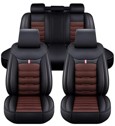 AEQTUDCB Auto Sitzbezüge, Für Mitsubishi ASX 2019-2024 Schonbezüge sitzschoner vorne und hinten Wasserdicht Verschleißfest Innenraum Accessories,F