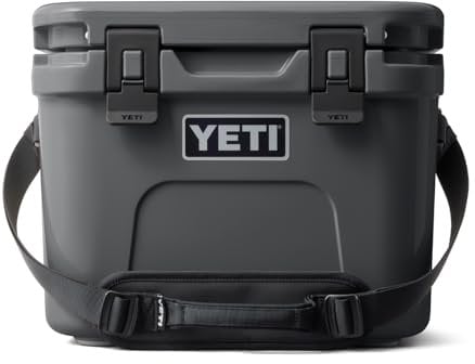 YETI Roadie 15 Cool Box, Insulated Hard Cooler, Charcoal