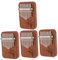 HEMOTON 4sets Portable Mini Kalimba Thumb Piano Key Finger Piano for Beginners Ergonomic Design Lightweight Musical Instrument for and Practice