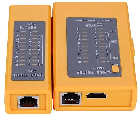 FLEXMAN HDMI High Definition Digital Cable Tester, Portable RJ45 Cable Tester Tracker, Handhold 2 in 1 Network Cable Tester for HDMI RJ45
