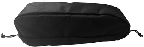 Kalastussaari Ebike Battery Cover, Waterproof 4-15in Adjustable Ebike Battery Bag with Elastic, Dustproof Protective Black Ebike Battery Cover, Ebike Battery Cover