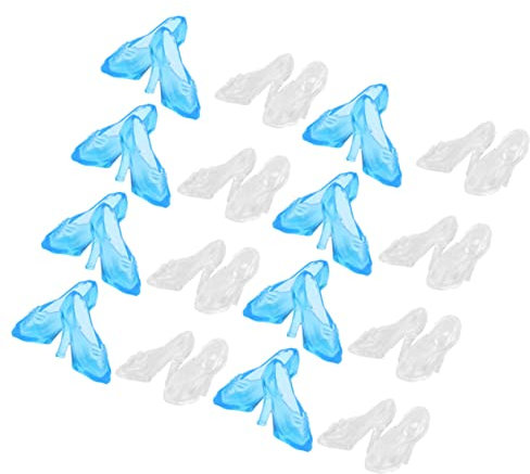 Toyvian 60pares Zapatos Muñeca Repuesto Zapatos Mini De Decoración Casa Muñecas