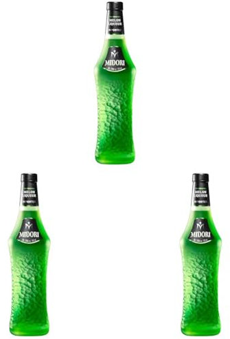 Midori Liqueur de Melon Vert 20% - bouteille 70cl (Lot de 3)