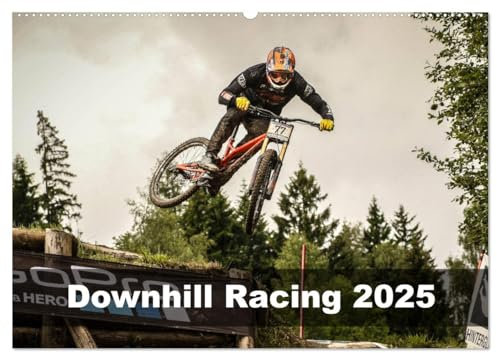 Downhill Racing 2025 (Wandkalender 2025 DIN A2 quer), CALVENDO Monatskalender