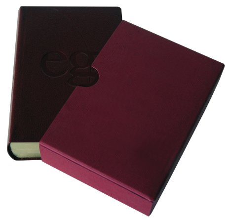 Evangelisches Gesangbuch: Taschenausgabe Leder rot mit Goldschnitt im Schuber Ausgabe für die Landeskirchen Rheinland, Westfalen und Lippe