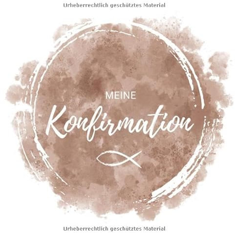 Meine Konfirmation: Erinnerungsbuch zur Konfirmation - Hardcover 40 Seiten