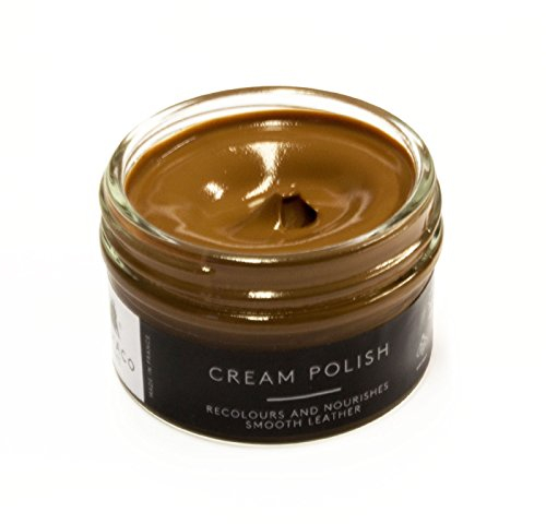 Famaco - Cirage Chaussure - Crème de Beauté - NOISETTE - Pommadier 50 ml - Ravive les couleurs - Imperméabilise - Brillance longue durée