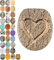 Sanilo Toilet Seat, Wide Choice of Wooden Toilet Seats, Stable Hinges, Easy to Mount (True Love)