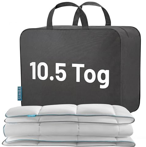 Simba Hybrid Duvet - King | All-round comfort - 10.5 Tog - Stratos cool-touch technology - 225 x 220 cm