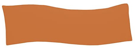 Dukal | Bezug für Billerbeck Sinus Seitenschläferkissen | 30x130 cm | aus hochwertigem DOPPEL-Jersey | 100% Baumwolle | Farbe: Ocker