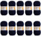 Wollidu Mila Garn zum Häkeln und Stricken 10 x 50g/133m Strickgarn 100% Polyacryl Häkelgarn Dunkelblau Marine Blau