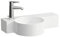 LAUFEN Val Handwaschbecken, ohne Hahnloch, Ablage rechts, mit Überlauf, schneidbar, 550x315mm, H8152830008131, Farbe: Weiß