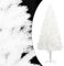 Christbaum künstlich.USB Weihnachtsbaum.Tannenbaum.Künstlicher Weihnachtsbaum Naturgetreue Nadeln Weiß 210 cmchristmas Tree.Weihnachtsbaum mit Beleuchtung.