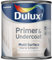 AMK® Dulux Primer And Undercoat Multi Surface 250ml Water Based Quick Dry Interior Exterior for Wood Metal Tile Melamine uPVC MDF Excellent Adhesion Base Coat Paint Preparation Stain Block