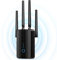 WLAN Verstärker, 1200Mbit/s WLAN Repeater mit 4*180° Schwenkbare Antenne Dualband 2,4GHz+5GHz WiFi Repeater mit WPS | 1200 Mbit/s | Mit LAN/WAN Port| Einfache Einrichtung | Kompatibel 99% WLAN Geräten
