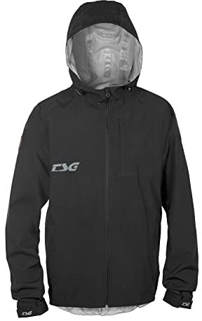 TSG MTB-Regenjacke Drop Schwarz Gr. XS