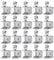 sourcing map Stainless Steel C-Clamp 0.55 Inch / 20mm Wide Jaw Opening 0-14mm Clamping Range Stainless Steel C-Clamp for Woodworking Welding Building Household Mount 20Pcs