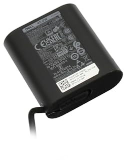 Dell JFC9P Original USB-C Chargeur 45 Watts Petit Small Slim pour XPS 12 (9250), Latitude 12 (7285), 2in1 (5285), Inspiron 14 (7460), 13 (7368), Latitude 13 (3390)