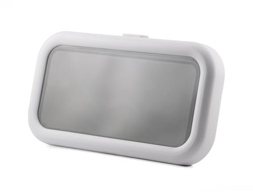 SmartEase EasyHold Wasserabweisende Handyhalterung für Dusche & Küche, selbstklebend verstellbare Wandhalterung universal kompatibel alle Smartphones bis 6,8 (weiß)