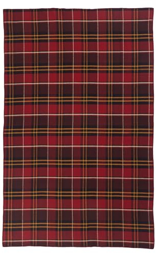 Pendleton Eco-Wise Easy Care 100% Wool Blanket, Responsibly Sourced, Heirloom Quality, Washable All Season Blanket, Full/Queen 90 x 96, Lodge Plaid