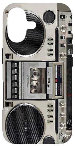 Vintage années 80 Boombox Ghettoblaster Coque pour iPhone 17