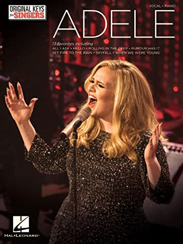 Adele: Vocal-Piano (Original Keys for Singers): 13 Favorites for Vocal and Piano