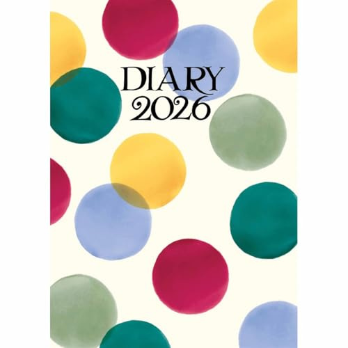 Emma Bridgewater, Polka Dot A6 Diary 2026, General Diaries, Gift