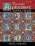 Beautiful Alphabet Applique