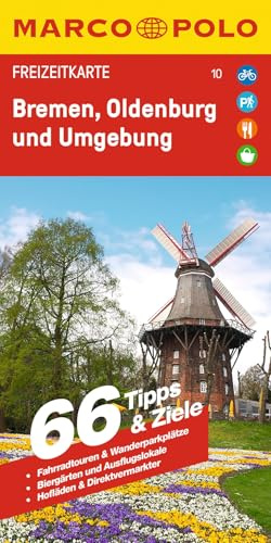 MARCO POLO Freizeitkarte 10 Bremen, Oldenburg und Umgebung 1:100.000