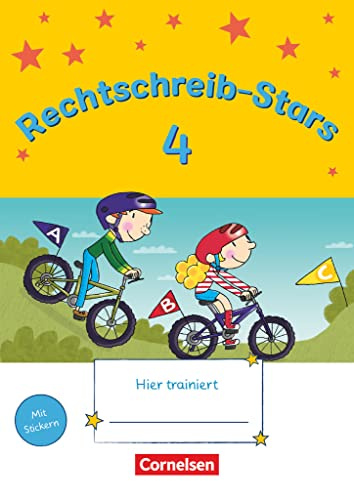 Rechtschreib-Stars - Neubearbeitung 2018 - 4. Schuljahr: Übungsheft - Mit Lösungen