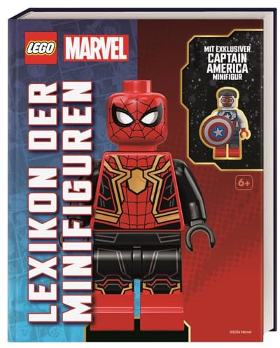 LEGO® Marvel Lexikon der Minifiguren: Mit exklusiver Captain America Minifigur. Über 200 LEGO Minifiguren in detaillierten Porträts