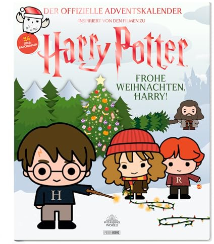 Harry Potter: Frohe Weihnachten, Harry! - Der offizielle Adventskalender: Adventskalender zum Aufklappen mit 24 stabilen Innentaschen