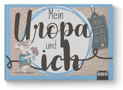 Rundfux Erinnerungsalbum Uropa und Urenkel - Geschenkidee für Opa/Papa zum Geburtstag/Weihnachten als Erinnerung