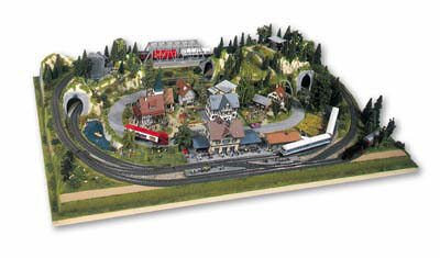 NOCH 81600 - Fertiggelände Rosenheim, H0, TT, 160 x 100 x 24 cm, bunt