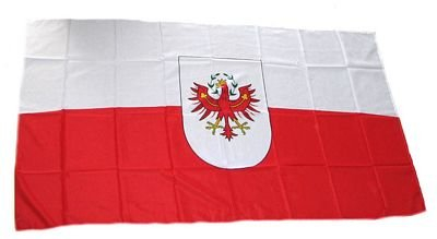 Fahne/Stockflagge Österreich - Tirol 30 x 45 cm Flagge