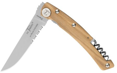 Claude Dozorme 1.90.129.89 Korkenzieher mit Olivenholz-Griff