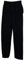 Fruit of the Loom Mens Classic Open Hem Jog Sweatpants, Black, M UK