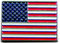 Anstecknadel, Metall, Email, Motiv Amerikanische Flagge, Vereinigte Staaten von Amerika)