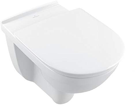 V+B O.novo vita WWC tief Sitzhöhe 460 mm, spülrandlos DirectFlush Ceramicplus