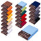 Topper Spannbettlaken/Spannbetttuch f. Boxspringbett - Topper - 90x200-100x220-100% Mako-Jersey-Baumwolle - Laken 165 g/m² (13 - hellblau)