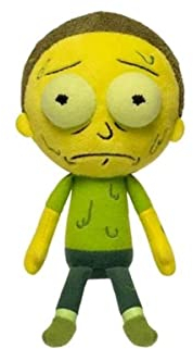 Funko Plüsch Morty 18Cm, 29412, Einheitsgröße, Mehrfarbig