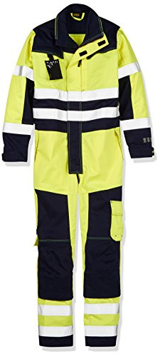 Blaklader 63781514 MULTINORM-OVERALLS, Gelb/Marine, grootte C64