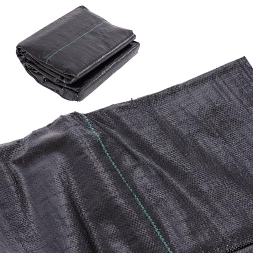 Oypla 2m x 10m Heavy Duty Weed Control Ground Cover Membrane Sheet