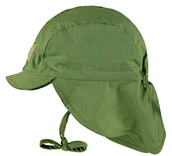 Steiff Sailing Tours Mütze/Kappe mit Nackenschutz, Watercress Green 6913610 (55)
