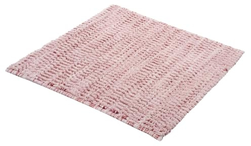 Kleine Wolke Badteppich SWAY Old Rose 60 x 60 cm | 100% Baumwolle