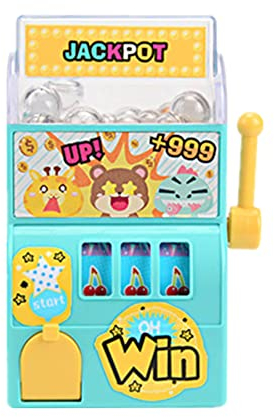 Getränkeautomat Mini Tragbare Lotteriemaschine Manuelle Unentschieden Schütteln Glücksball Pretend Game Früherziehung Kognitive Spielzeug für Erwachsene