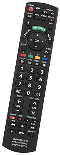 ALLIMITY N2QAYB000673 Reemplazo de Mando a Distancia para Panasonic Plasma Bravia 3D TV TX-L32D28ES TX-L37D28ES TX-L42D25E TX-L42E30E TX-L42E30E TX-L42EX34 TX-P42S30E TX-P42V20E TX-PF50G20S TX-PF50G30
