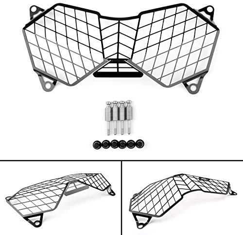 Bruce & Shark Front Headlight Guard Protector Grill Fit for Triumph Tiger 800 Xc/Xcx for Explorer 1200